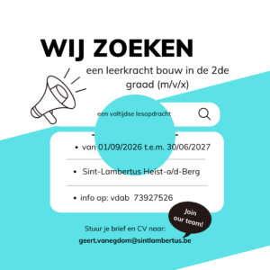 Leerkracht Bouw