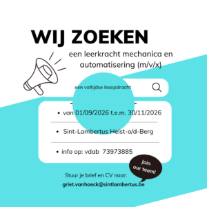 Leerkracht Mechanica En Automatisering